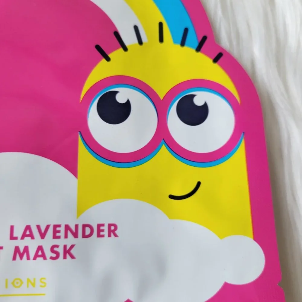TonyMoly Minions Calming Lavender Sheet Mask